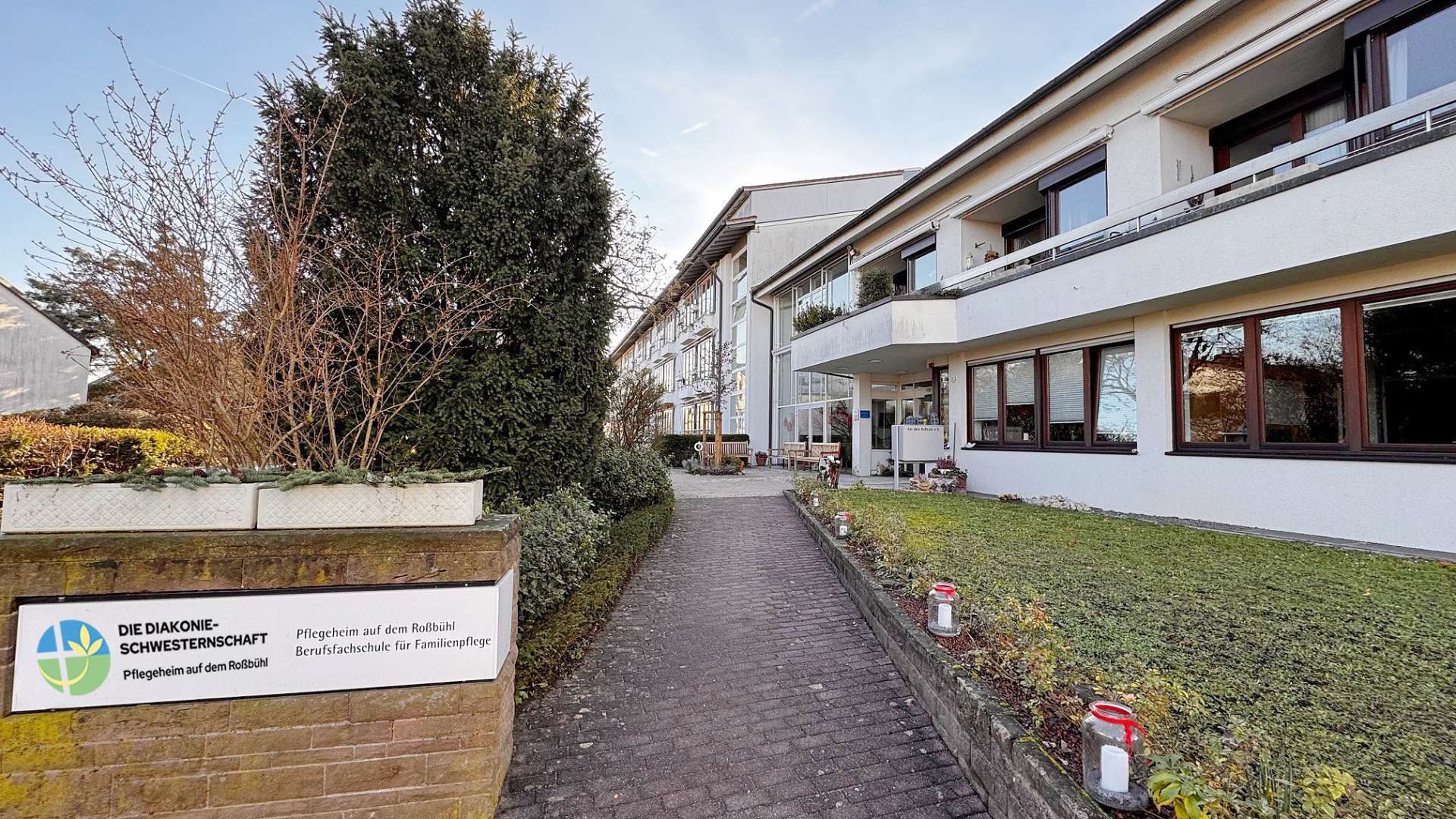 Pflegeheim auf dem Roßbühl, Außenansicht