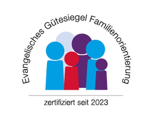 Evangelisches Gütesiegel Familienorientierung – zertifiziert seit 2023