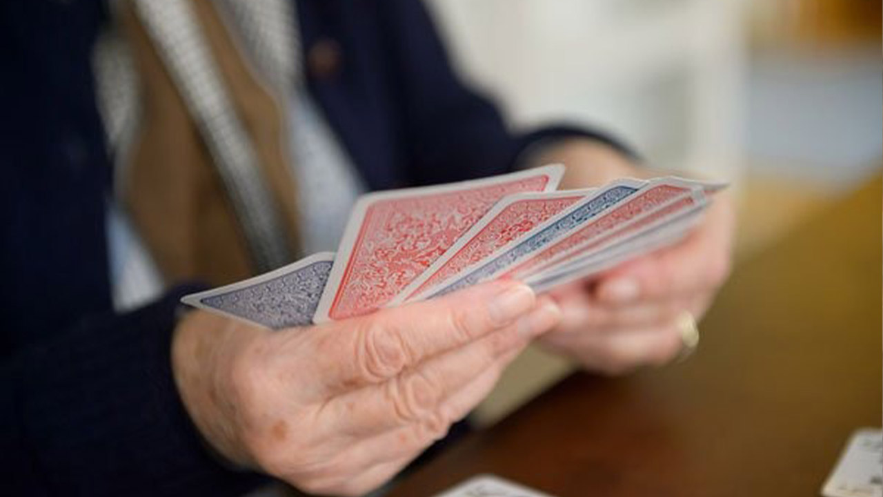 Evdiak Bild einer Hand mit Spielkarten