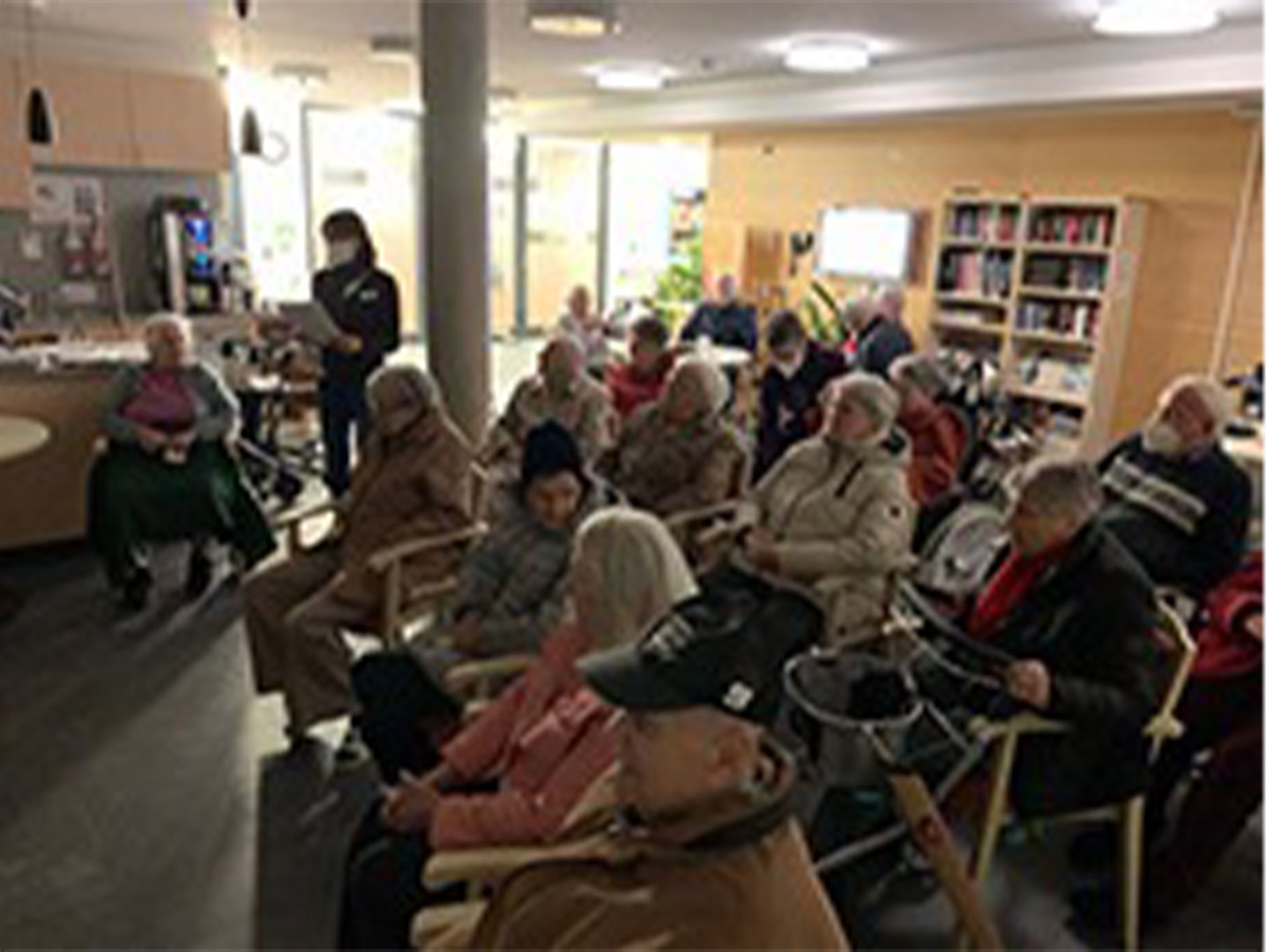 Evdiak Bild von einem Seniorenpublikum