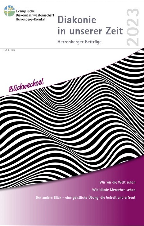Evdiak Cover des Magazins: Diakonie in unserer Zeit